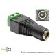 Ficha Hembra con salida a Bloque Terminal con Tornillos